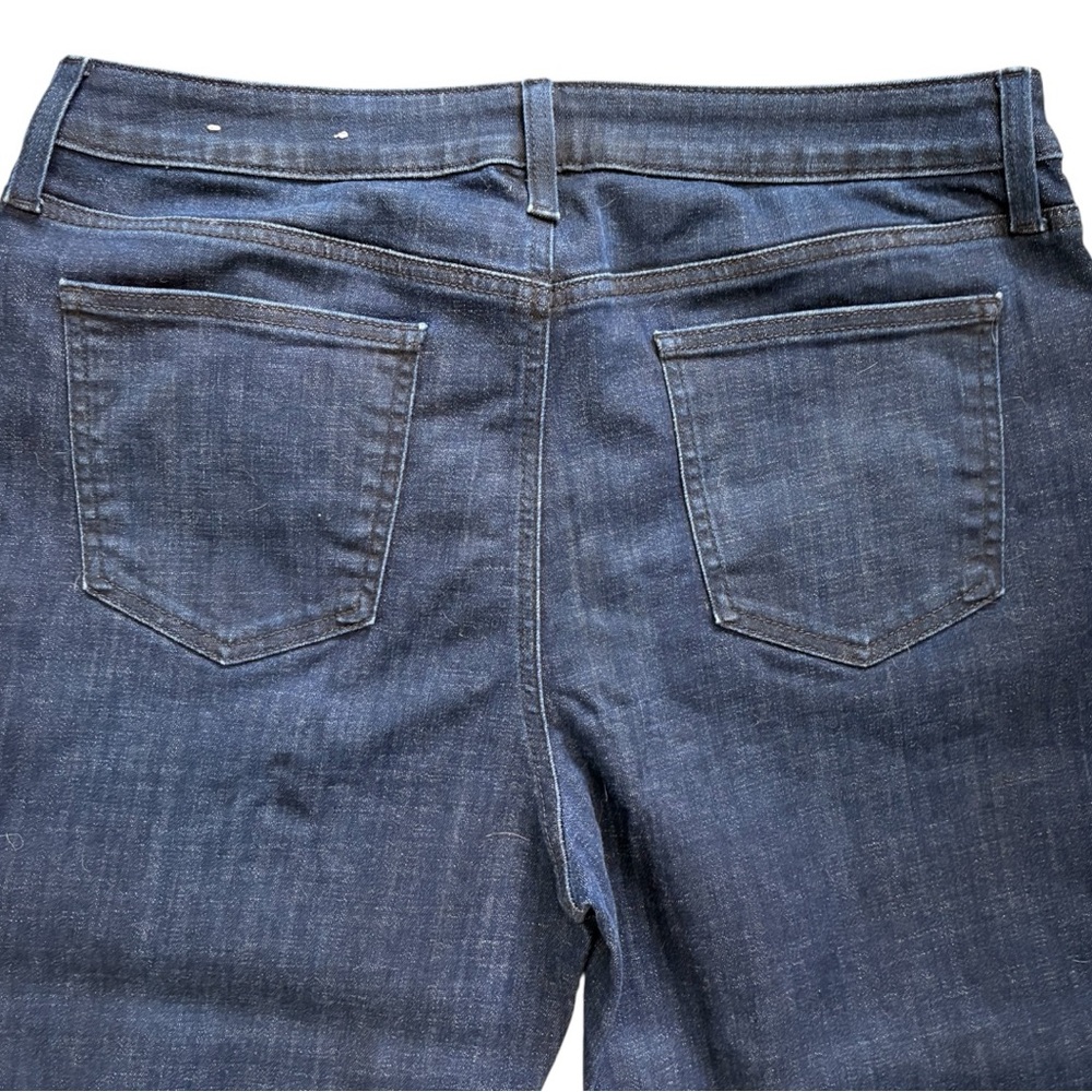 👖 NWOT Chico’s So Slimming Girlfriend Jeans | Indigo Straight Leg | Size 12 - Picture 6 of 8